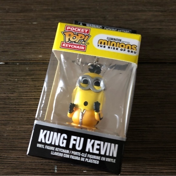 Funko pocket pop keychain: Minions: Kung Fu Kevin - Picture 1 of 5